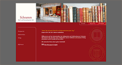 Desktop Screenshot of antiquariat-schramm.de