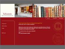 Tablet Screenshot of antiquariat-schramm.de